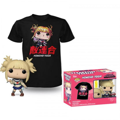 Funko Pop Tees My Hero Academia Himiko Toga T-Shirt+Figur 1029 Spec. Edition L