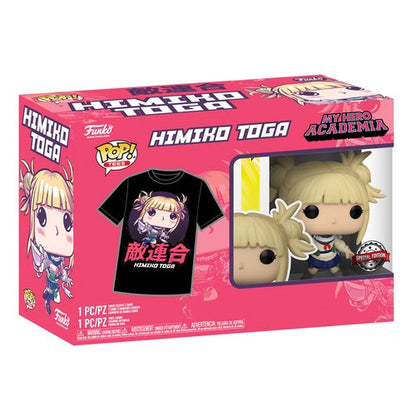 Funko Pop Tees My Hero Academia Himiko Toga T-Shirt+Figur 1029 Spec. Edition L