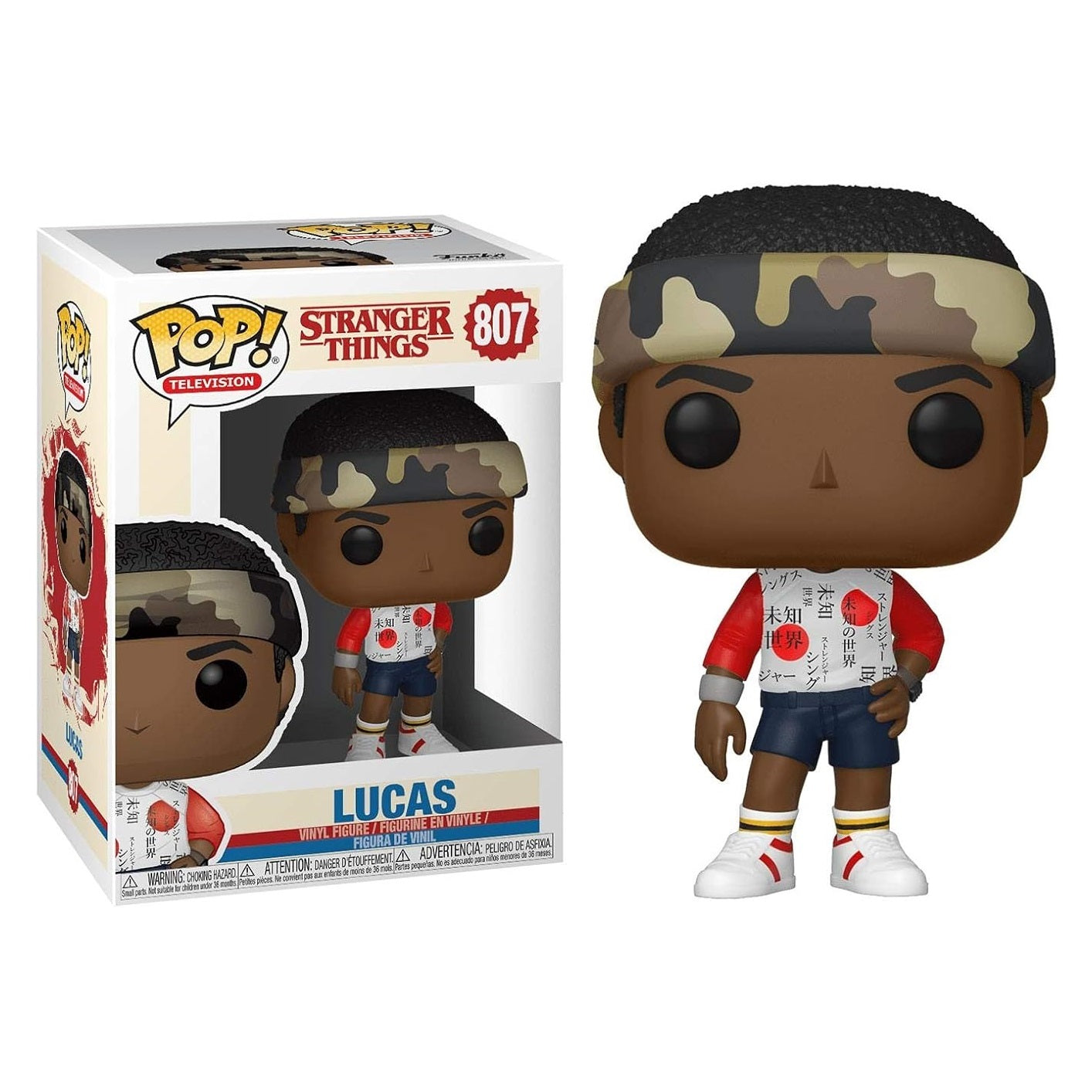 Funko Pop Television Stranger Things S3 - Lucas (807) Netflix Vinyl Figure Pop