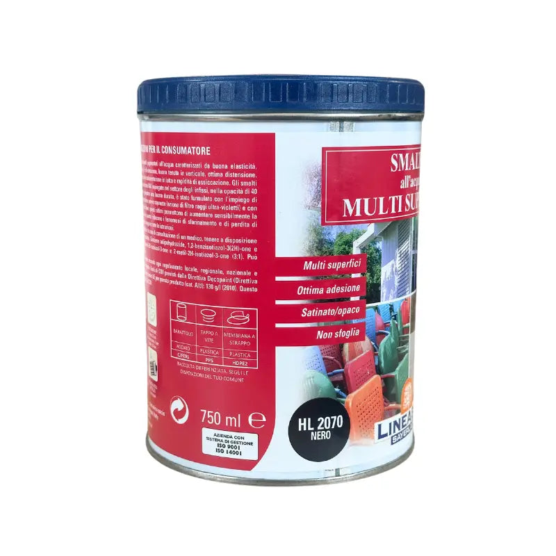 HYDRO MULTI-SURFACE ENAMEL BLACK HL2070 0.75 ML