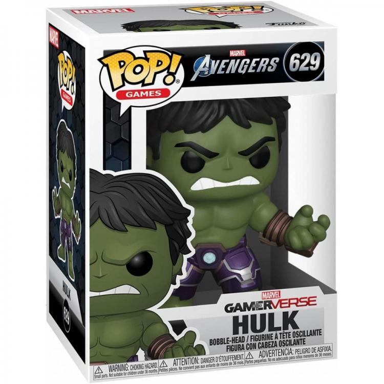 Funko Pop Games Marvel Avengers 629 Hulk Vinyl-Actionfigur Gamerverse Statue