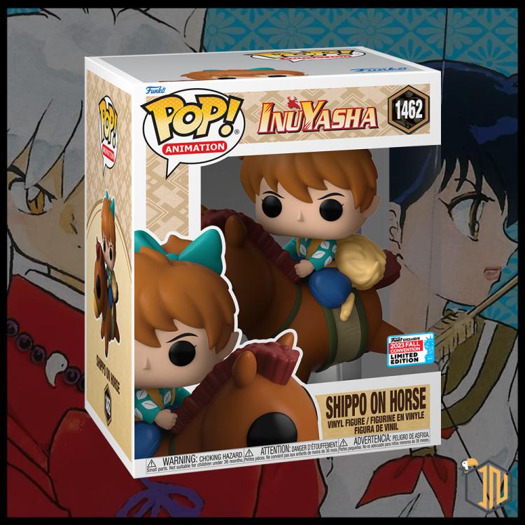 Funko Pop ! Animation Inuyasha Dlx -(1462) Shippo On Horse Figure 15Cm Nycc 2023