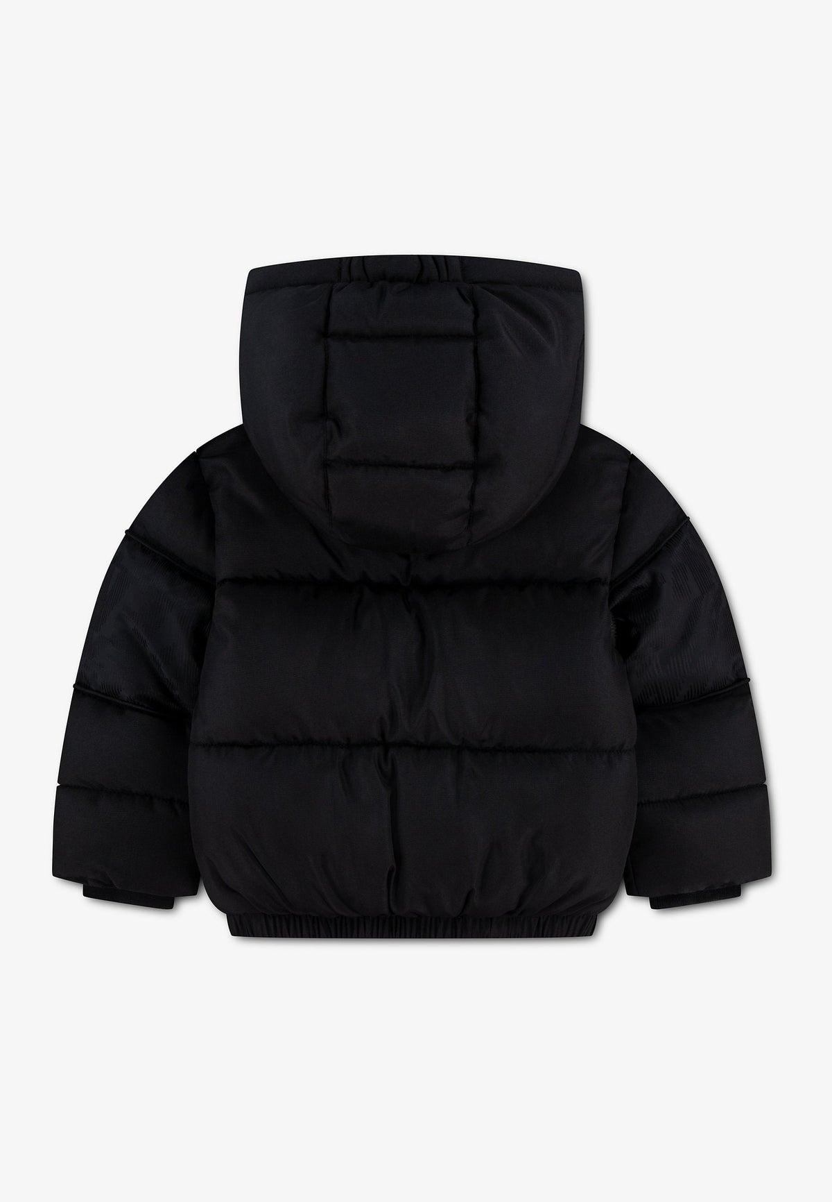 Nike Giubbino Puffer Sportswear Logo Mixed con Cappuccio per Bambino 86N976-023 nero