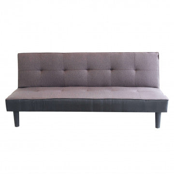 Modernes Schlafsofa Alvin mit Metall- und Holzrahmen