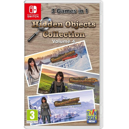 Hidden Objects Collection Volume 4 Nintendo Switch Videospiel EU ITA Physische Version