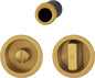 Hoppe Round Sliding Kit in Aluminium