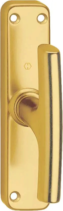 Kreuzlochrosette HOPPE Milano 68/253 aus Aluminium mit Kurzschild