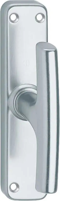 Kreuzlochrosette HOPPE Milano 68/253 aus Aluminium mit Kurzschild