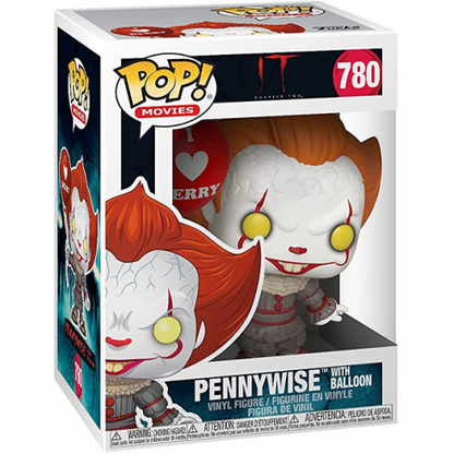 Funko Pop Movies Es - Pennywise (780) m. Ballon Vinylfigur Horror
