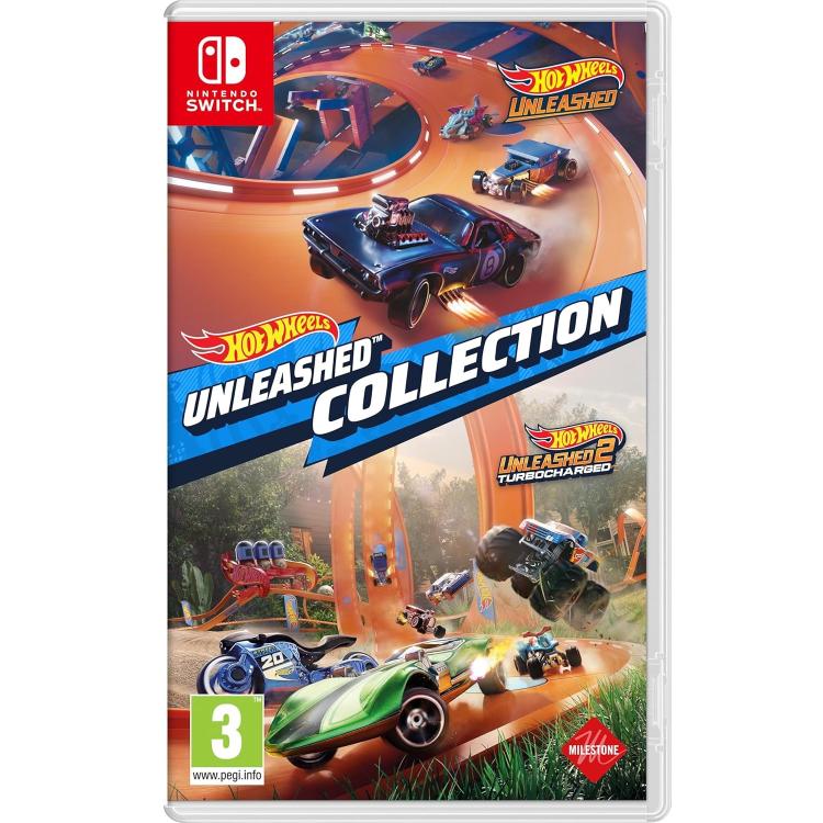 Hot Wheels Unleashed Collection Nintendo Switch Videospiel PAL Italienisch Neu