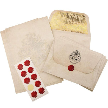 Paladone Harry Potter Hogwarts Schreibset Stempel & Briefe V2 Briefpapier