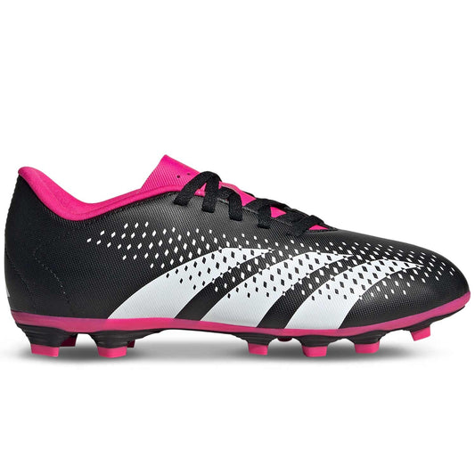 Adidas scarpa da calcio da ragazzo Predator Accuracy.4 FxG HQ0952 nero bianco rosa