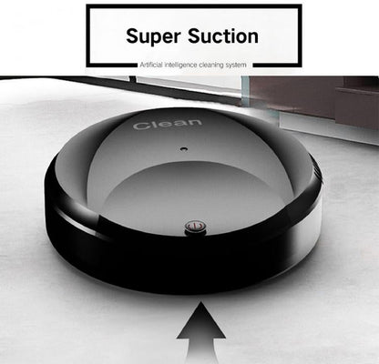 Robot Aspirapolvere Automatico Intelligente Pulizia Casa Pavimento Polvere Peli