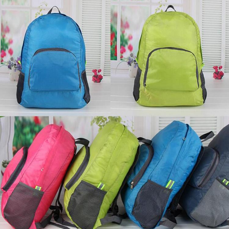 Bunter Rucksack für Herren, Damen, Schule, Sport, Trekking, faltbare Tasche