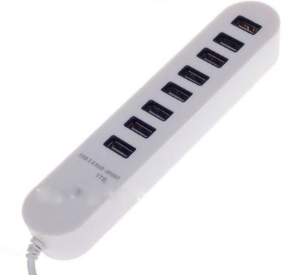 Ciabatta Hub Usb 8 Porte 1tb Multipresa Pendrive Pc Stazione Ricarica Smartphone