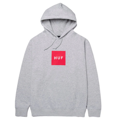 HUF felpa con cappuccio da uomo Essentials Box PF00465 grigio