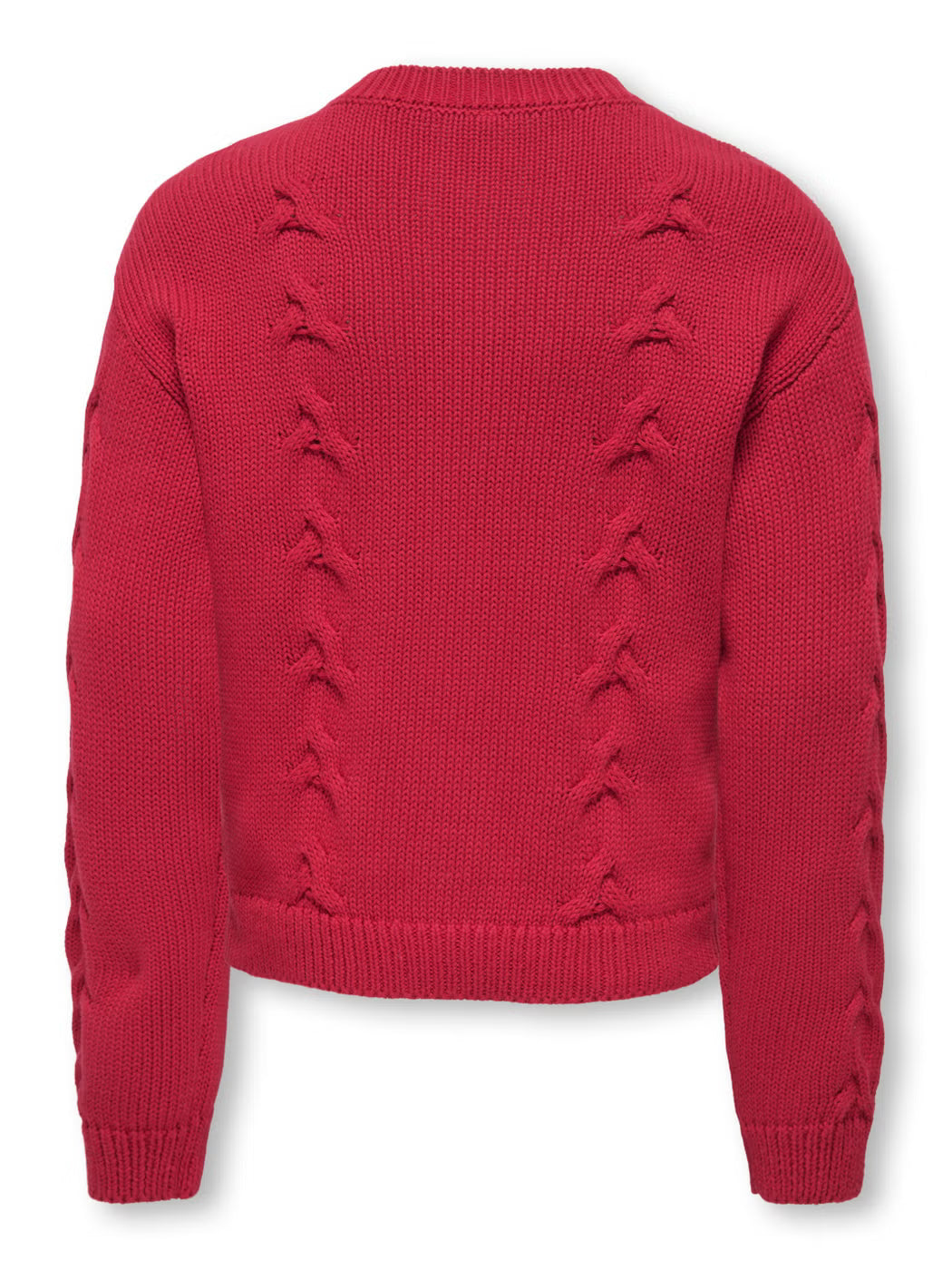 Only maglioncino da ragazza KOGPEPPE Cardigan 15379370 rosso