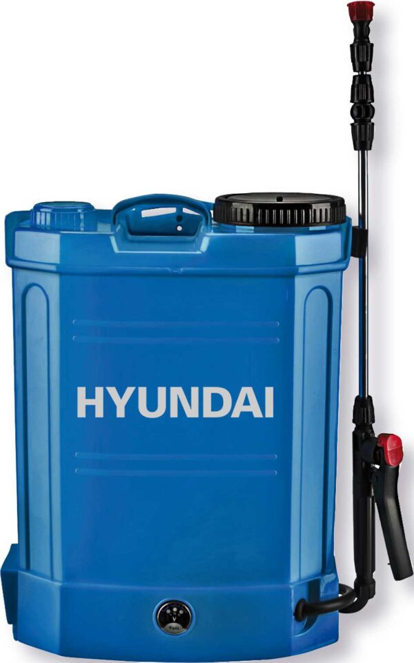 Hyundai Schulterspritze mit wiederaufladbarem Lithium-Akku 12L 12V-8Ah