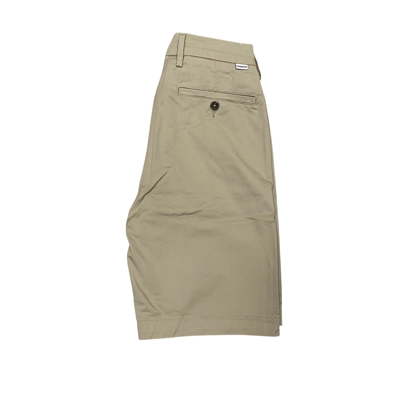 Hamaki-Ho Bermuda Uomo Cotone Elasticizzato Beige PB1757H