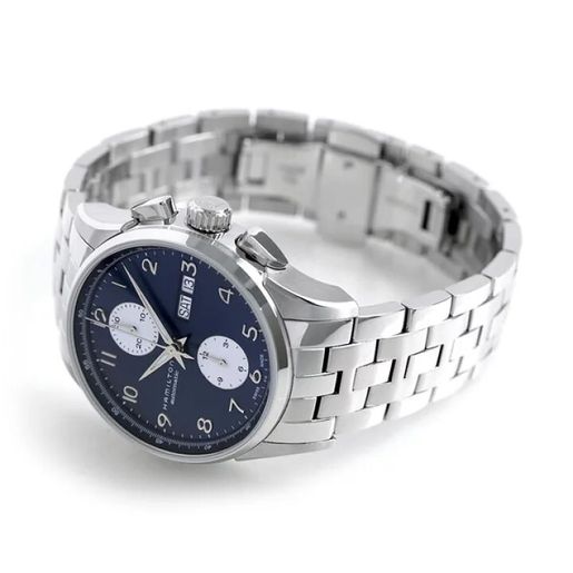 Hamilton H32576141 Jazzmaster 41mm – Chronograph Blau Day-Date Automatik Swiss Made