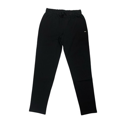 Hangar93 pantalone sportivo da donna in felpina leggera z622D NRO01 nero