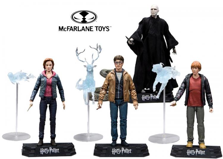 ACTION FIGURE HARRY POTTER I DONI DELLA MORTE 2 STATUA HERMIONE 16cm COLLEZIONE