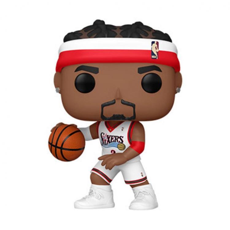 Funko Pop NBA Legends 102 Allen Iverson Sixers Home Vinyl Actionfigur Statue