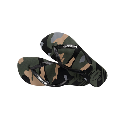 Havaianas ciabatta infradito Top Camu 4141398-6132 verde oliva-nero