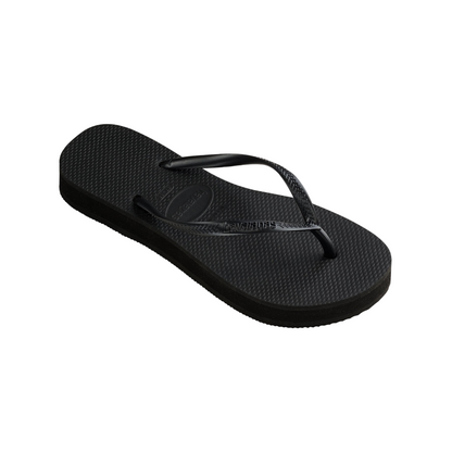 Havaianas ciabatta infradito da donna Slim Platform 4144537 0090 nero