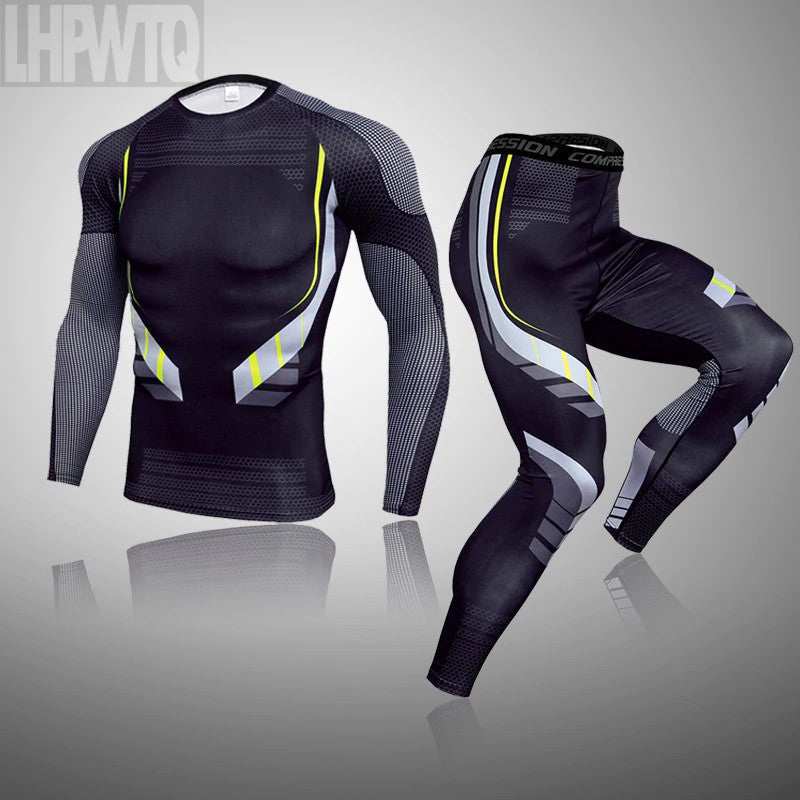Tuta a compressione 2 pezzi