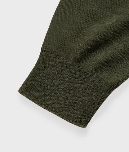 RefrigiWear Bennet Pullover M26908 MA0015 E04010 Uomo Verde - Maglia Merino