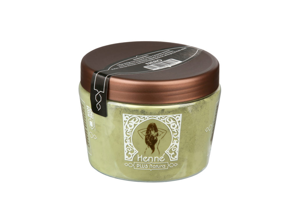 Henné Plus Natura Colore Per Capelli 100% Naturale Nero 125 gr