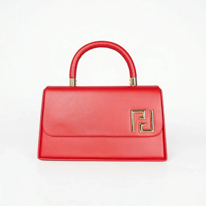 Herisson Firenze Mini Satchel con Top Handle in Ecopelle e Hardware Oro