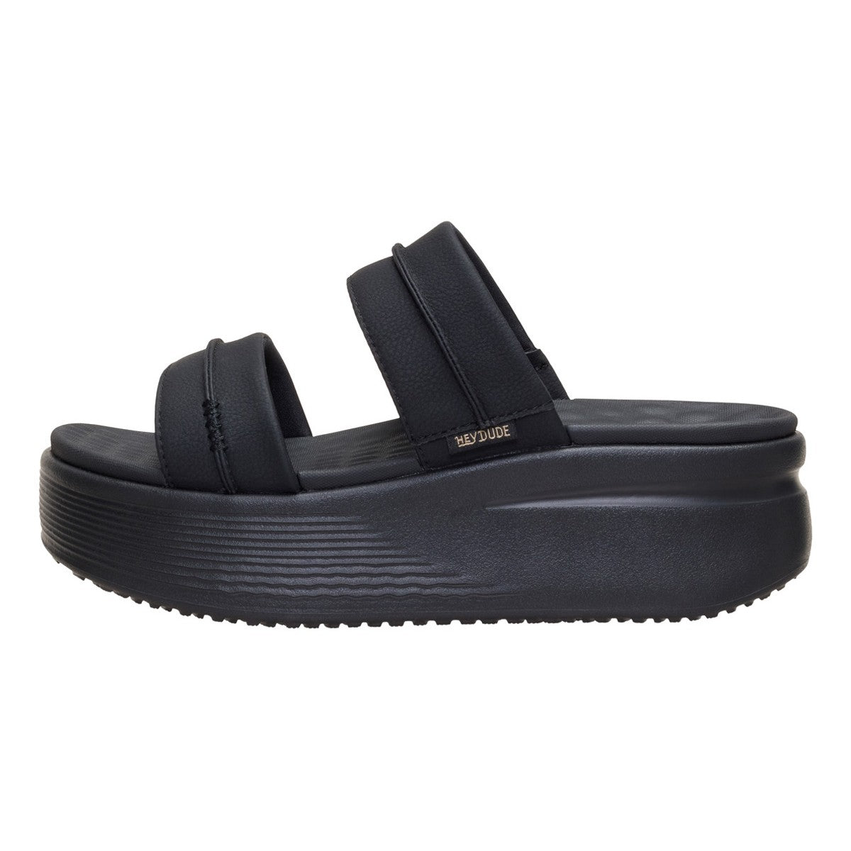 Hey Dude Austin Slide Classic 45256-060 Sandalo Donna Nero