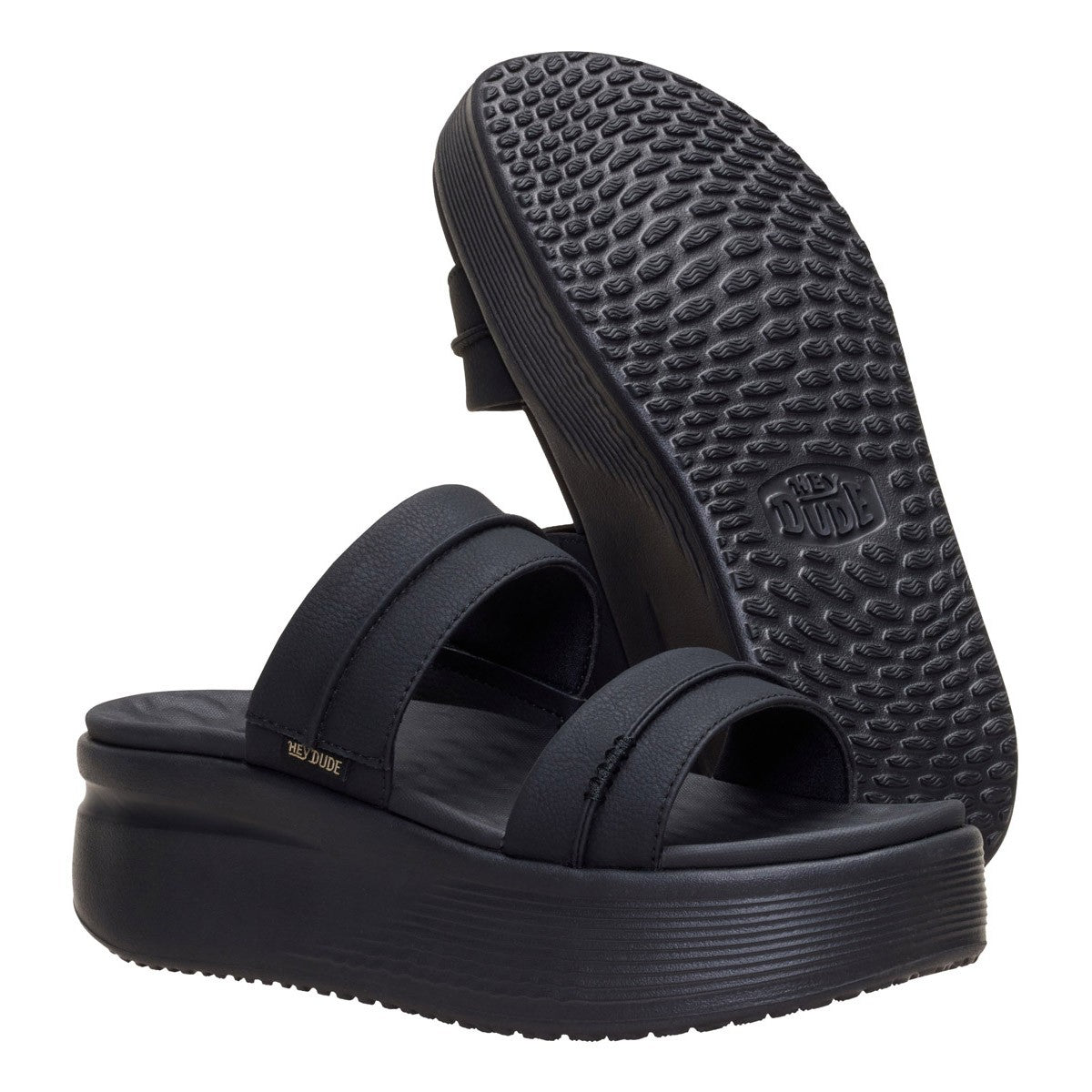 Hey Dude Austin Slide Classic 45256-060 Sandalo Donna Nero