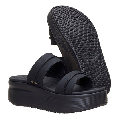 Hey Dude Austin Slide Classic 45256-060 Sandalo Donna Nero