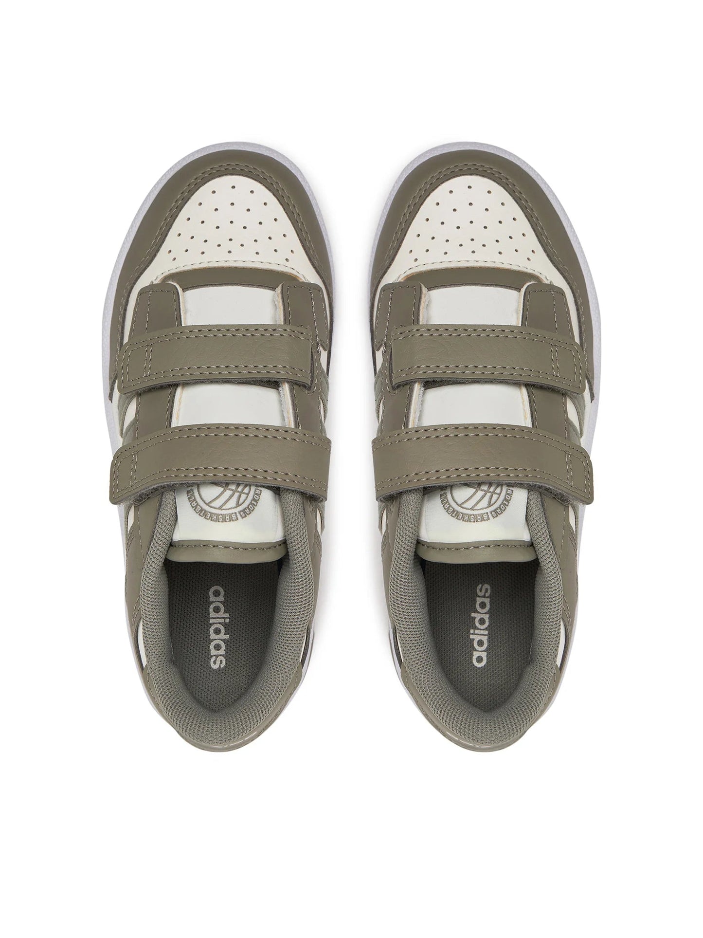 Adidas Rapid Court CF C Sneakers Junior Verde con Strappo - JP7653