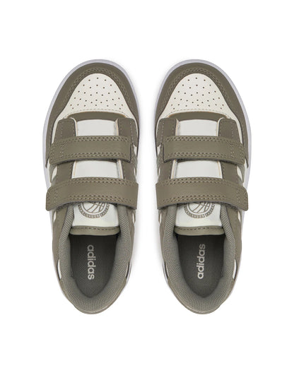Adidas Rapid Court CF C Sneakers Junior Verde con Strappo - JP7653
