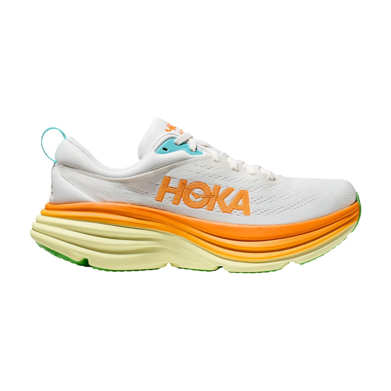 Hoka One One Scarpa Running Uomo Bianca Bondi 8 - 1123202/BNCS