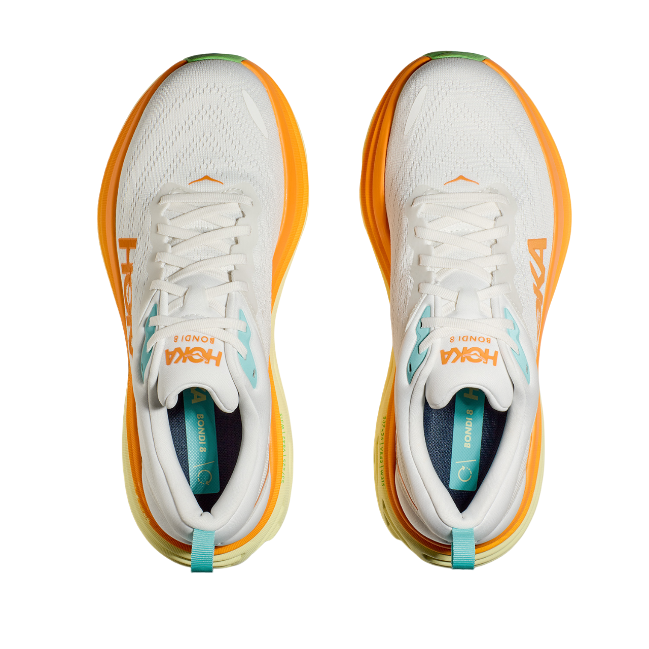 Hoka One One Scarpa Running Uomo Bianca Bondi 8 - 1123202/BNCS
