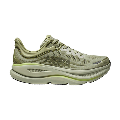 HOKA Bondi 9 Scarpe Running Uomo Verde Beige - 1162011/GSSL