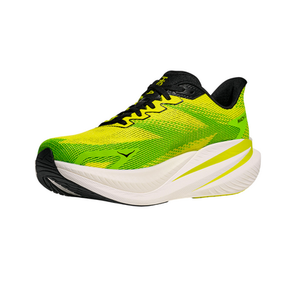 Hoka Mach X 31168720/NNHK Giallo Verde Uomo Scarpa Running Piastra Pebax
