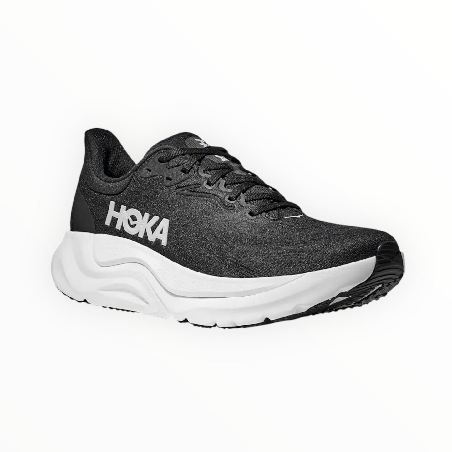Hoka One One - Scarpa Running Stabilità Donna Arahi 8 Nero Bianco - 1168691-BWHT