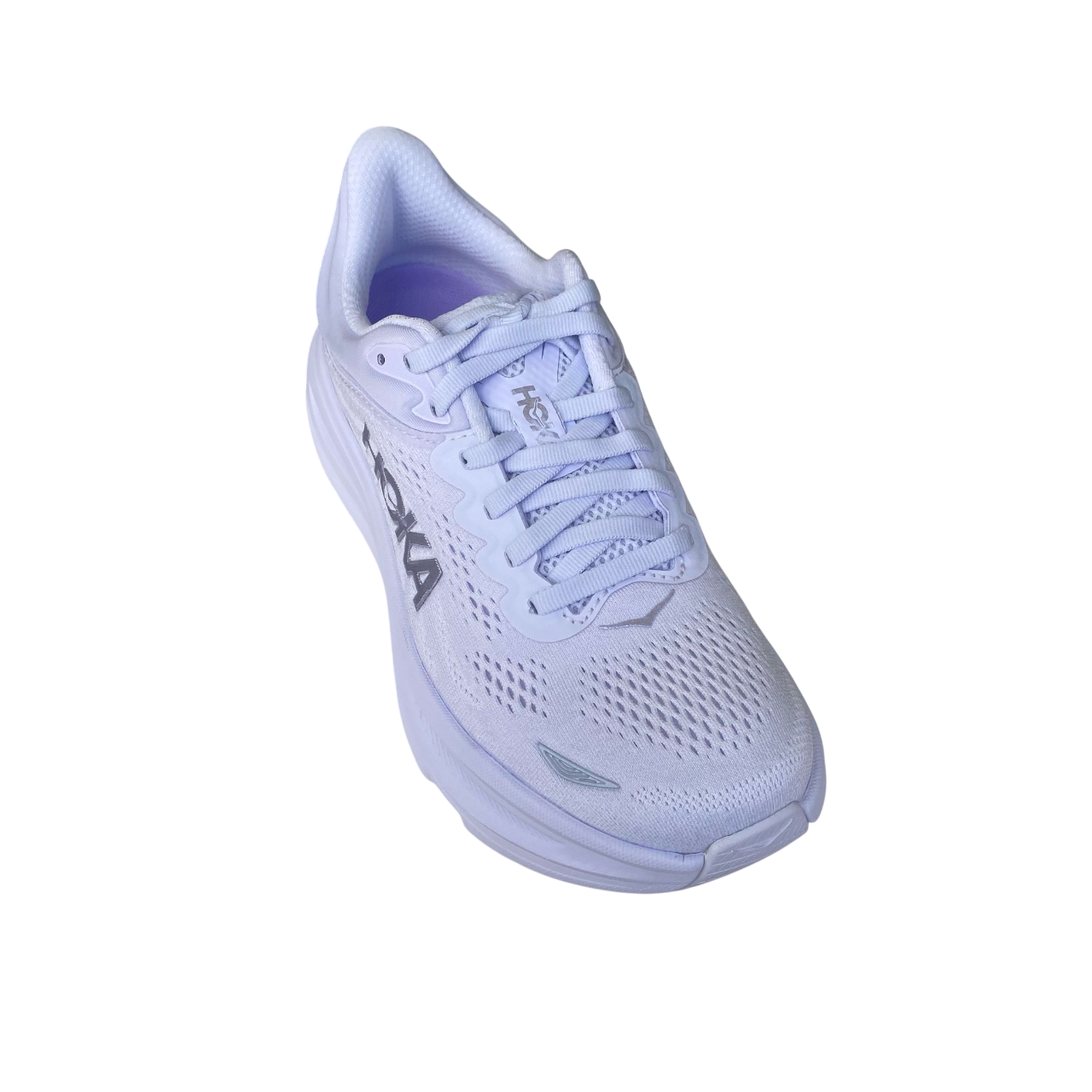 Hoka One One Bondi 9 1162012-SGLW Scarpa Running Donna Bianco