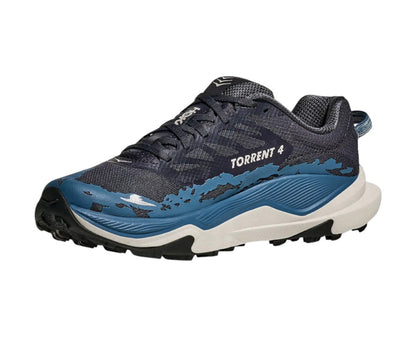 Hoka One One Torrent 4 Scarpa Trail Uomo Grigio Blu - 1155115/CYF