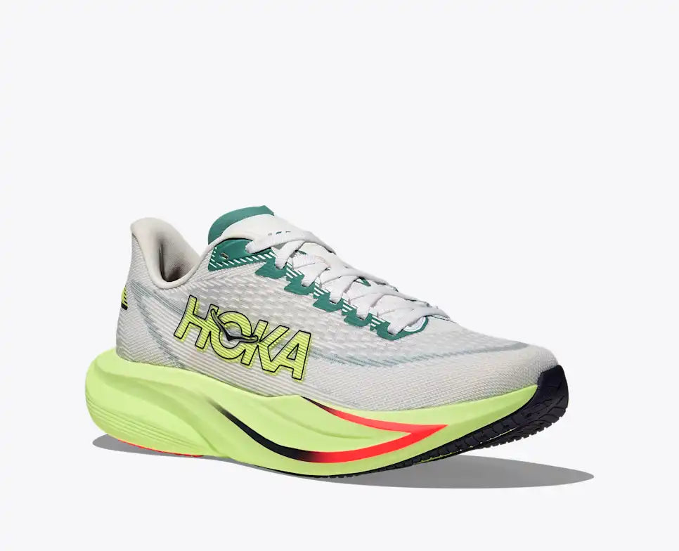 Hoka One One scarpa da corsa da donna Mach 7 1171938/FYZ frost-neon yuzu