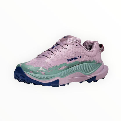 Hoka Scarpa Trail Donna Torrent 4 1155074-FNTL Lilla Verde