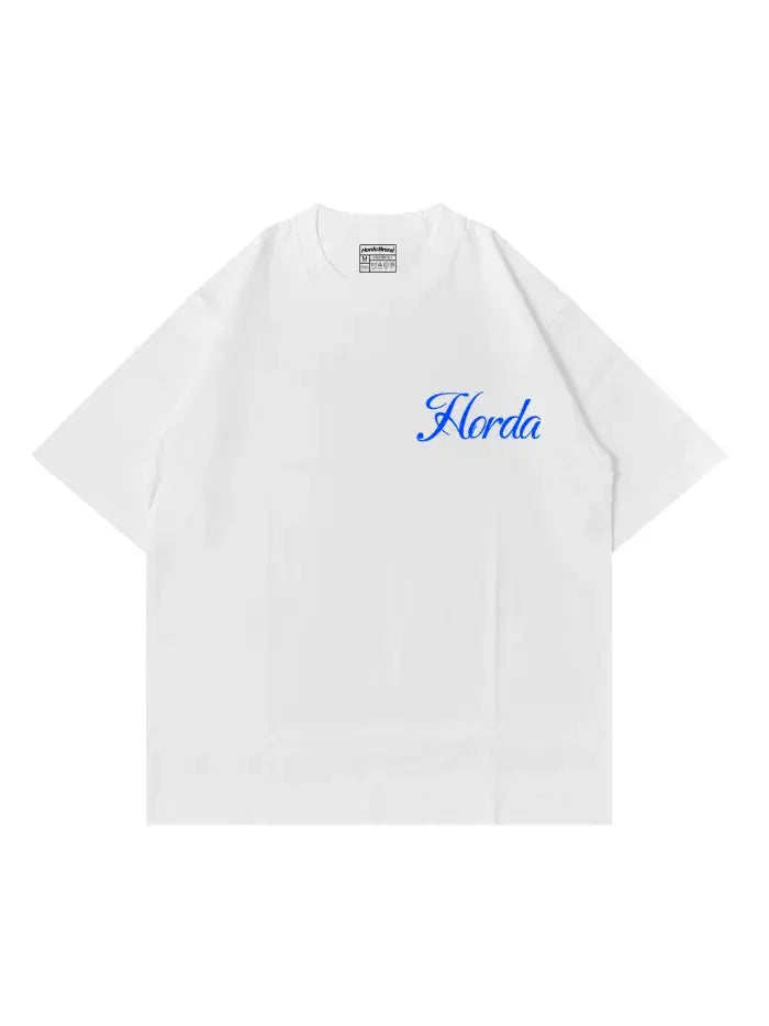 Homeless White T-Shirt 100% Cotton Made in Italy