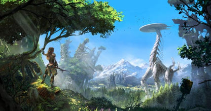 Horizon Zero Dawn PS4 PlayStation 4 Spiel Videospiel Italienisch Promo Sony 2018