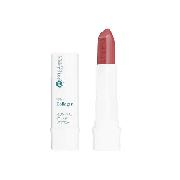 HypoAllergenic Collagen Plumping Color Lipstick Rossetto Vegano